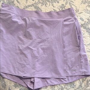 ALO Yoga Purple Skorts Performance Design
